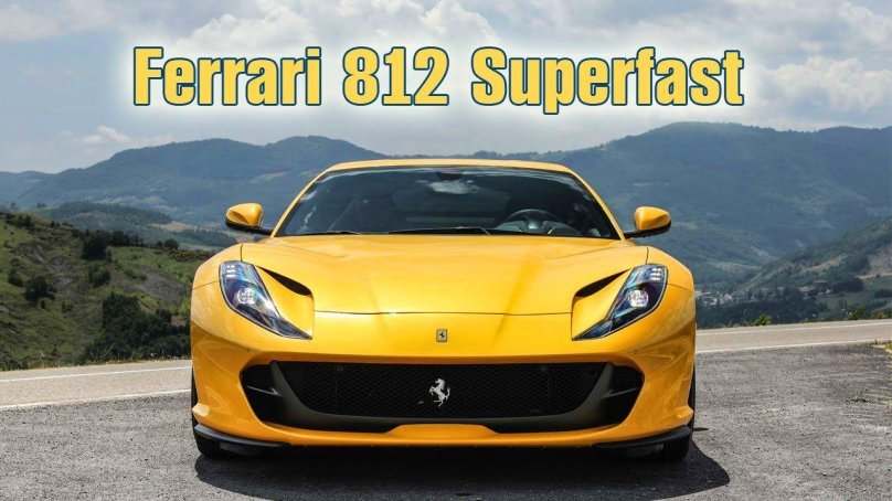 Ferrari 812 Superfast