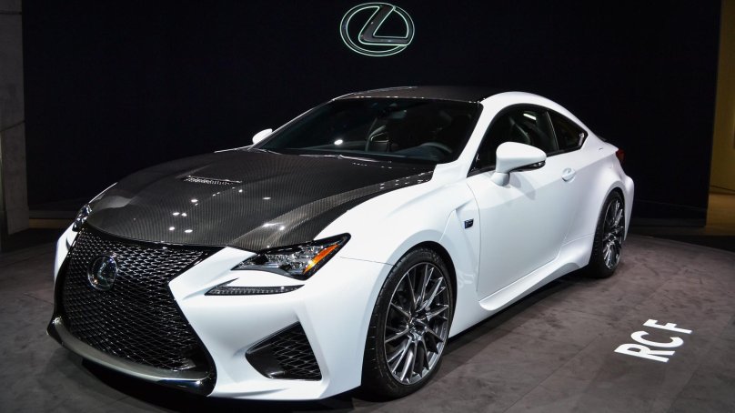 Lexus RC 500 чёрный