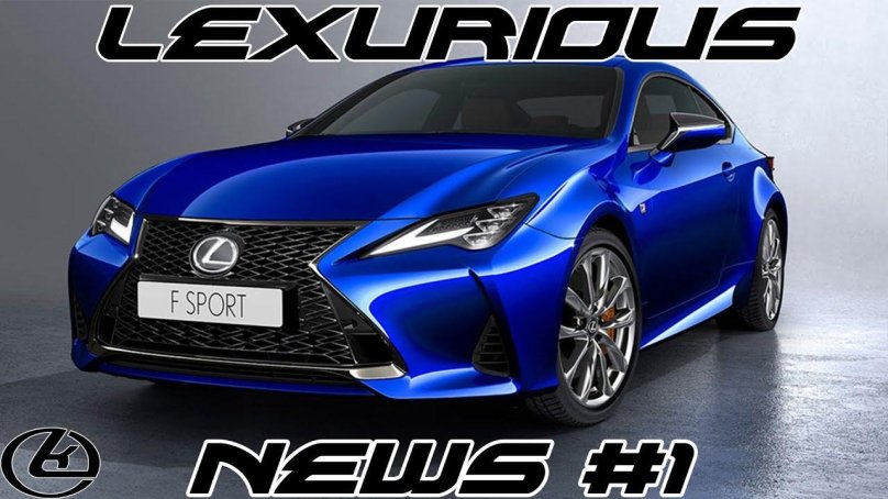 Lexus rc350 синий