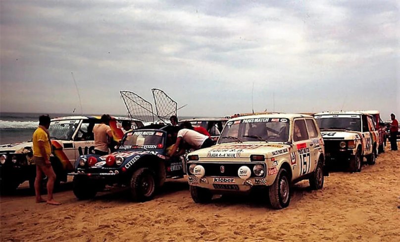 Нива ралли Париж Дакар