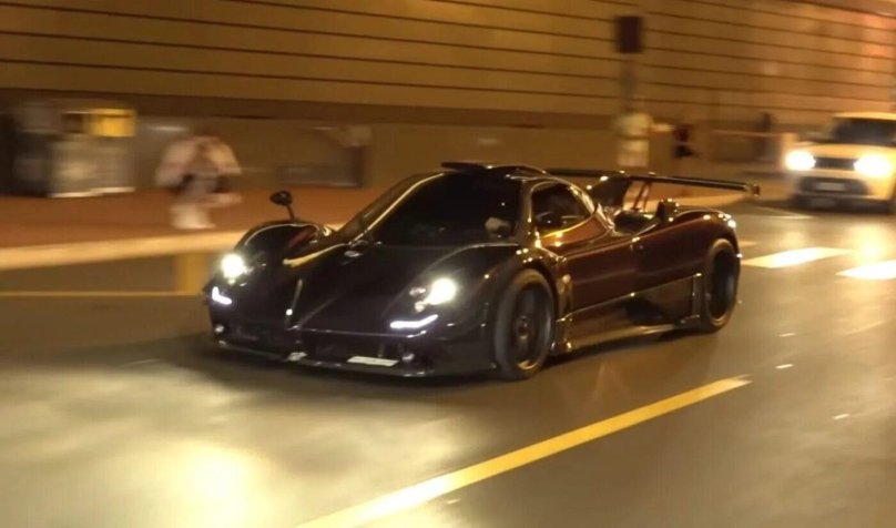 Pagani Zonda 760lh crash