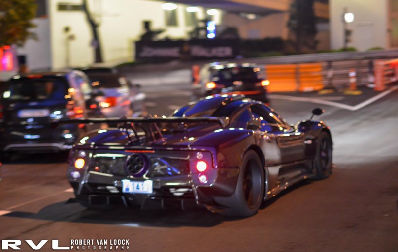 Lewis Hamilton Pagani Zonda 760 LH