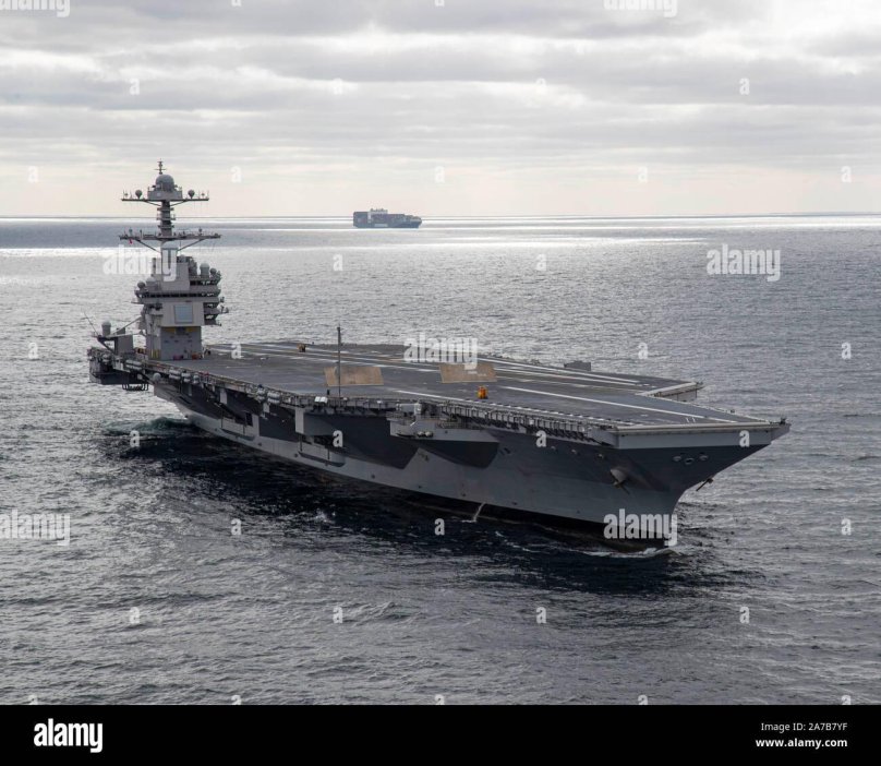 Авианосец USS Gerald r. Ford