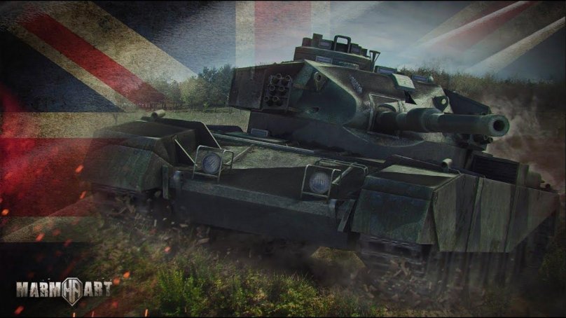 Танк fv4202 в World of Tanks