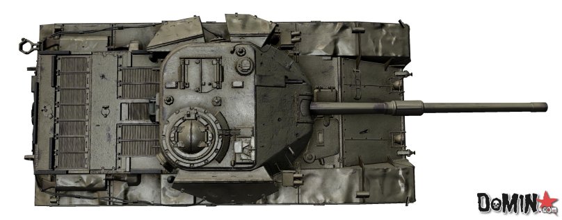 Fv201 a45 танк сборная модель