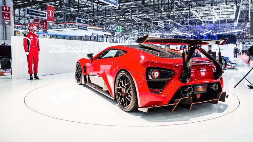 Zenvo TSR-S спойлер