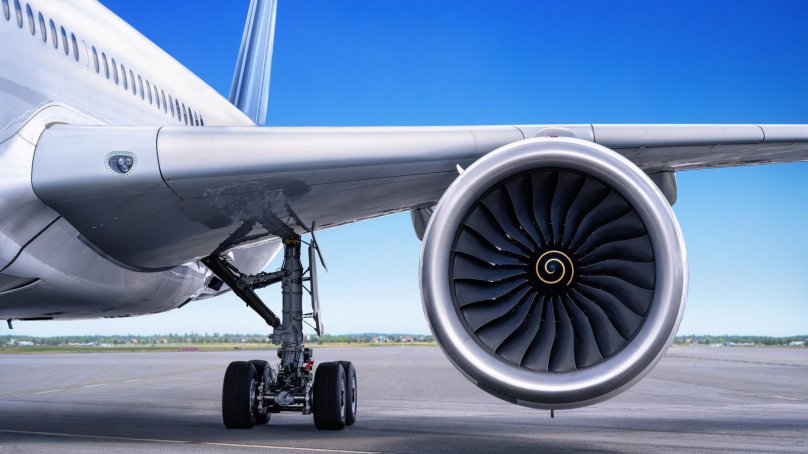 Двигатель самолета