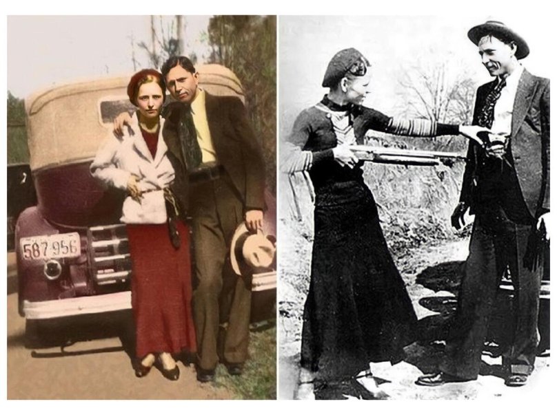 Бонни Паркер и Клайд бэрроу реальные