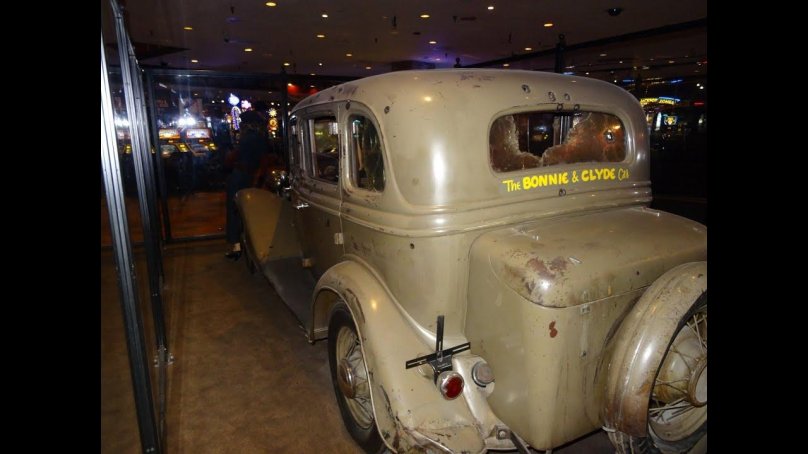 Форд Бонни и Клайда в музее