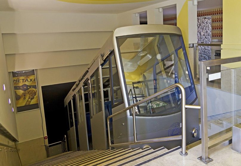 Фуникулер в Афинах