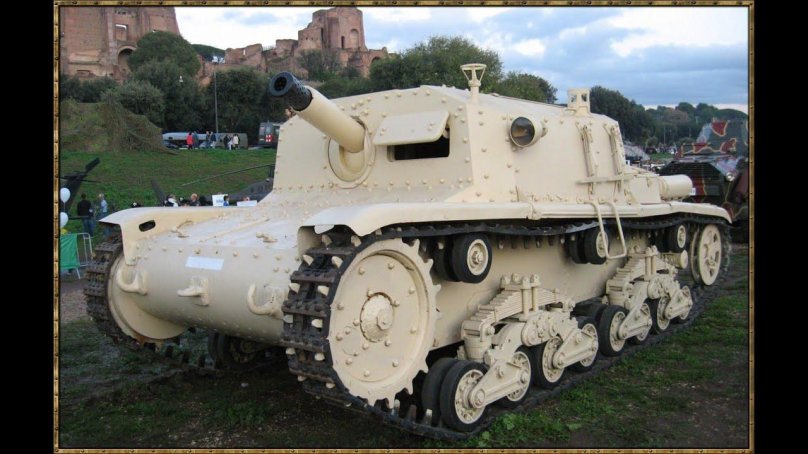 Противотанковая САУ semovente da 75/18