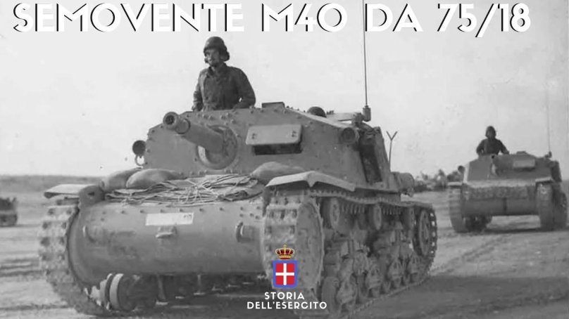 Итальянская САУ semovente m40