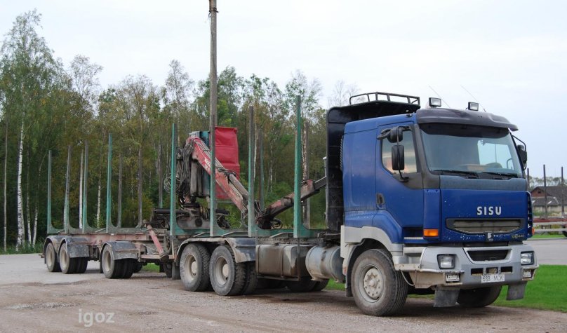 Тягач sisu 1995