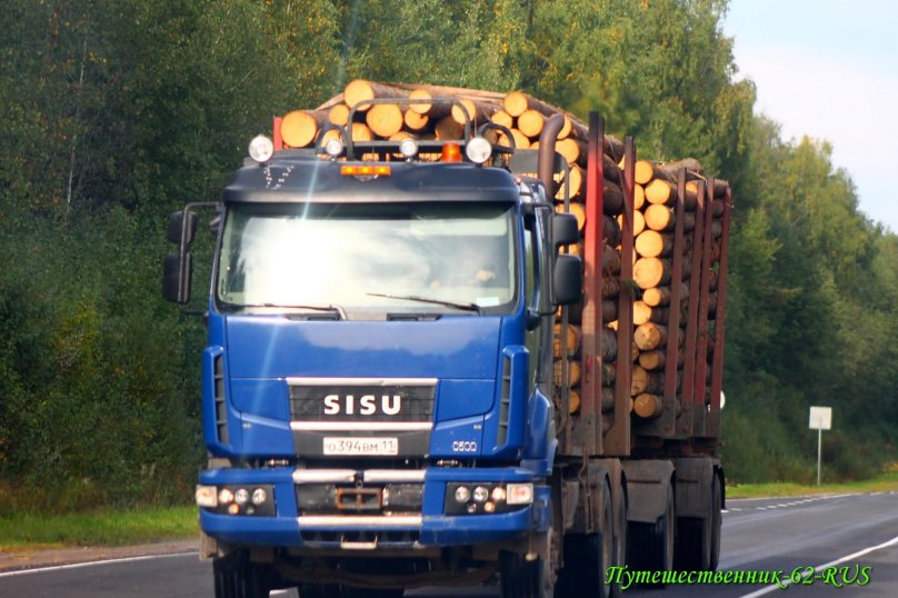 Sisu лесовоз