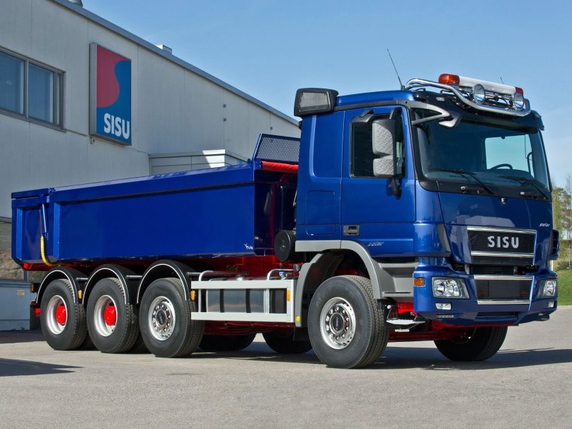 Sisu самосвал 8x8