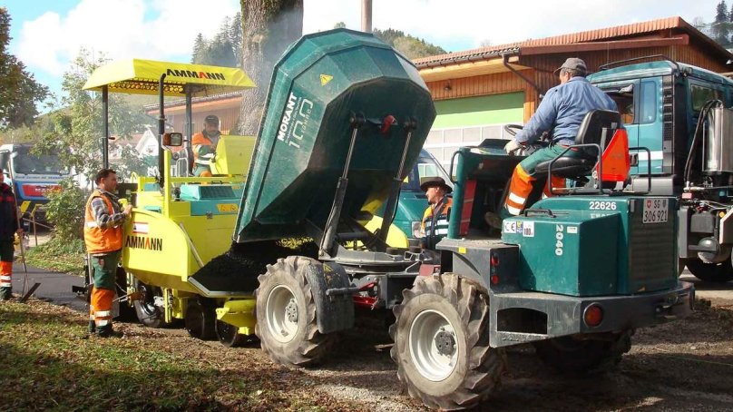 Асфальтоукладчик Ammann AFW 150g