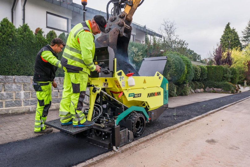 Ammann AFW 150-2 асфальтоукладчик