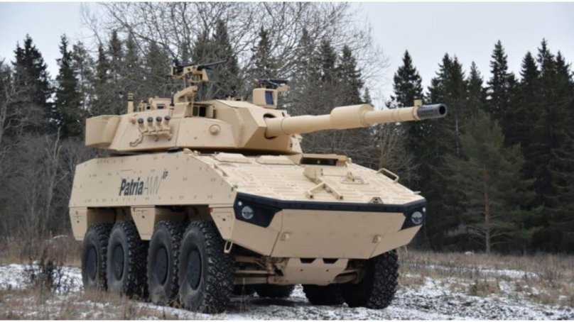 Patria AMV Amos 120 мм