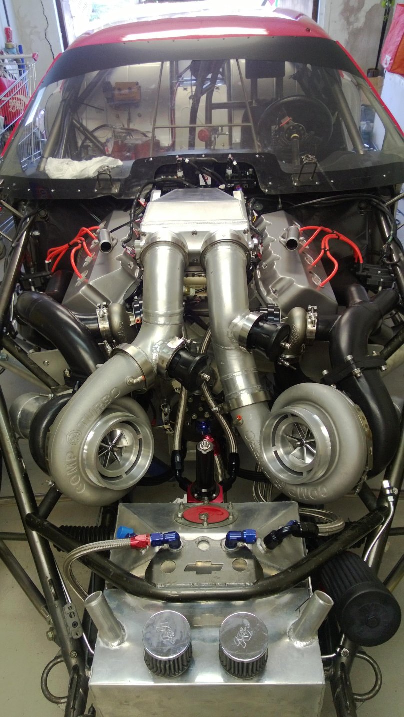 Твин турбо мотор