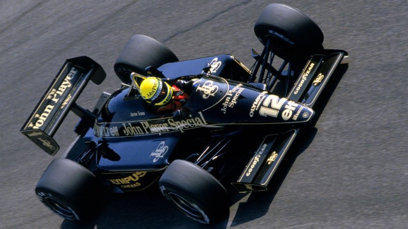 Lotus 97t Айртон Сенна 1985
