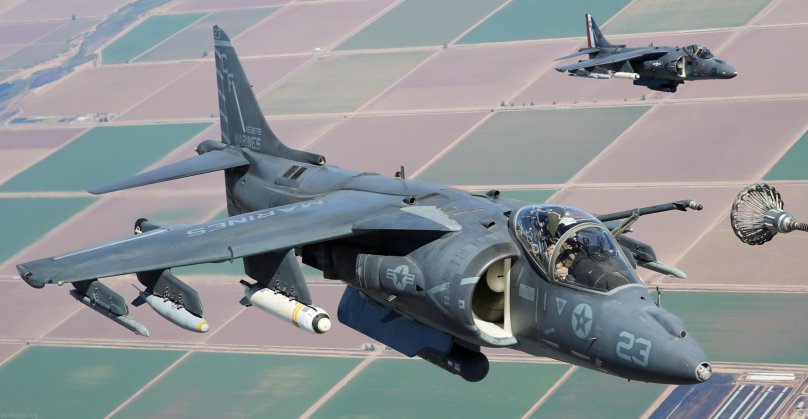 Av-8b Harrier II Night Attack