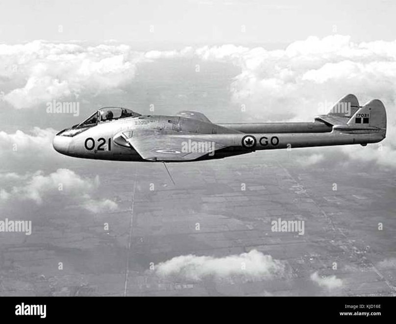 Истребитель de Havilland DH.100 Vampire