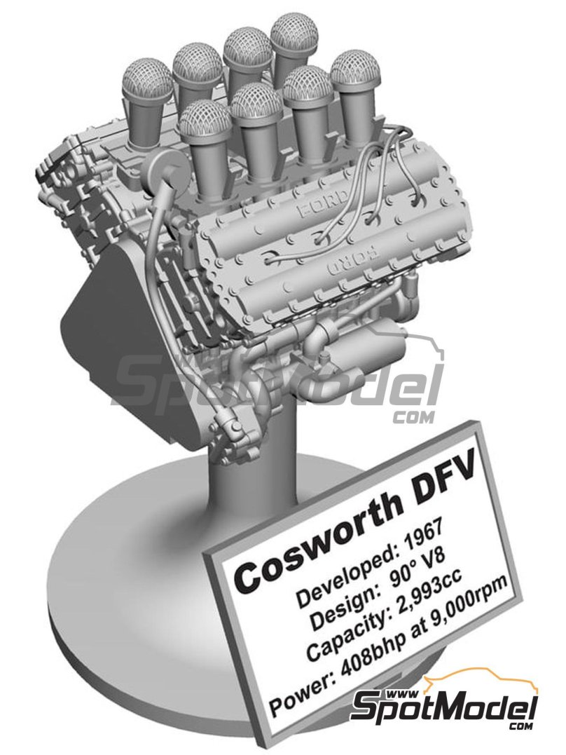 Двигатель Cosworth DFV