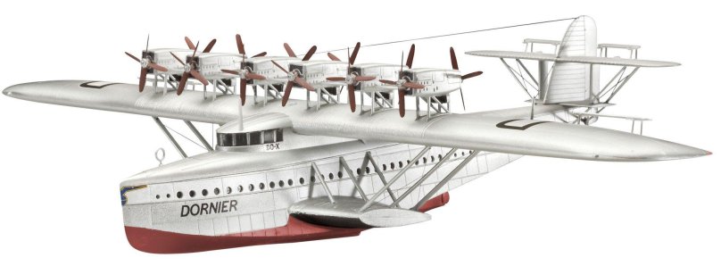 Dornier do.x модель из бумаги