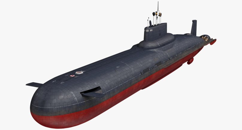 3d модель Typhoon-class Submarine