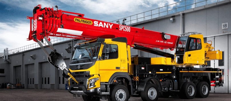 Palfinger sany кран