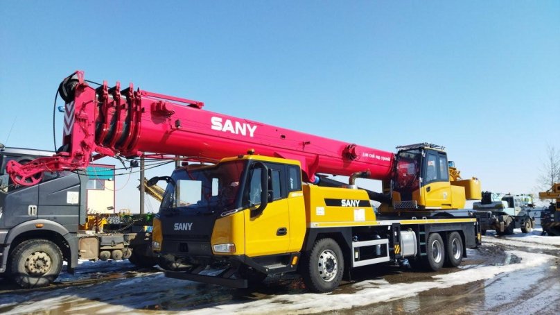 Автокран sany stc300t5
