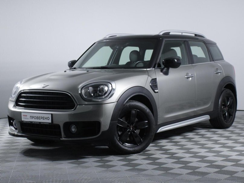 Серебряный мини Купер