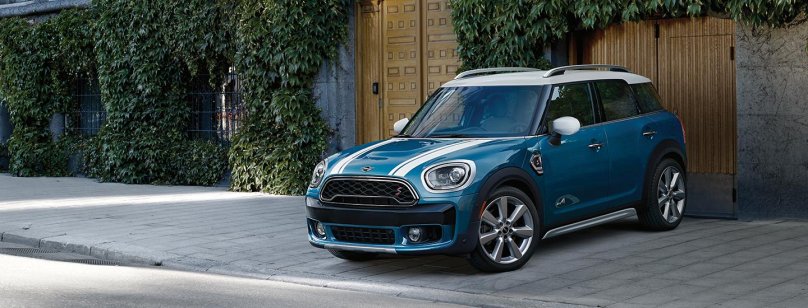 Mini Cooper Countryman синий