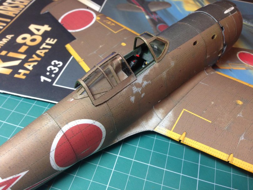 Ki 84 Hayate кабина