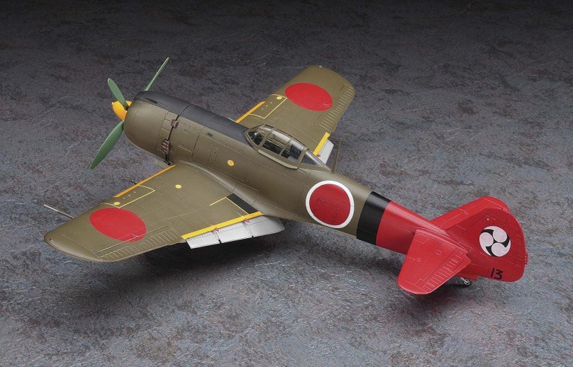 Сборная модель Nakajima ki84 Type 4 Fighter