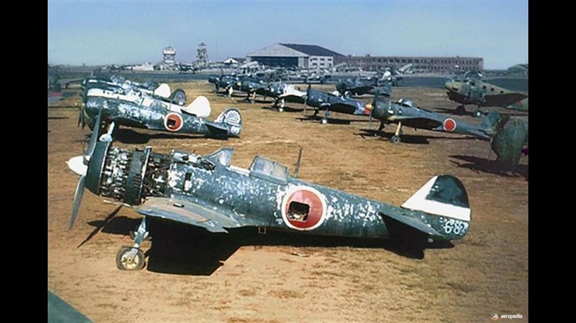 Mitsubishi a6m камикадзе