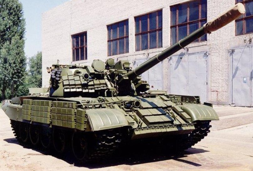 Т-55 С динамической защитой