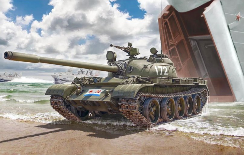 Т-55 1/72 Италери