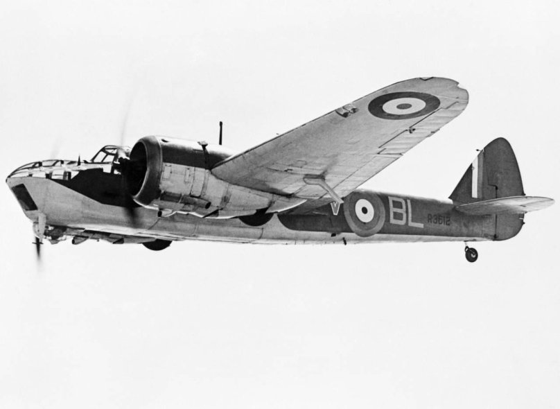 Бомбардировщик Bristol Blenheim