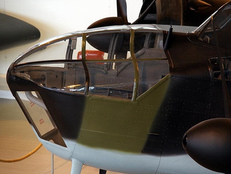 Bristol Blenheim кабина РЛС