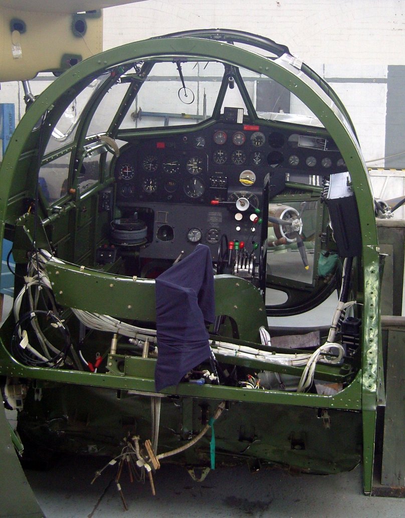 Bristol Blenheim кабина