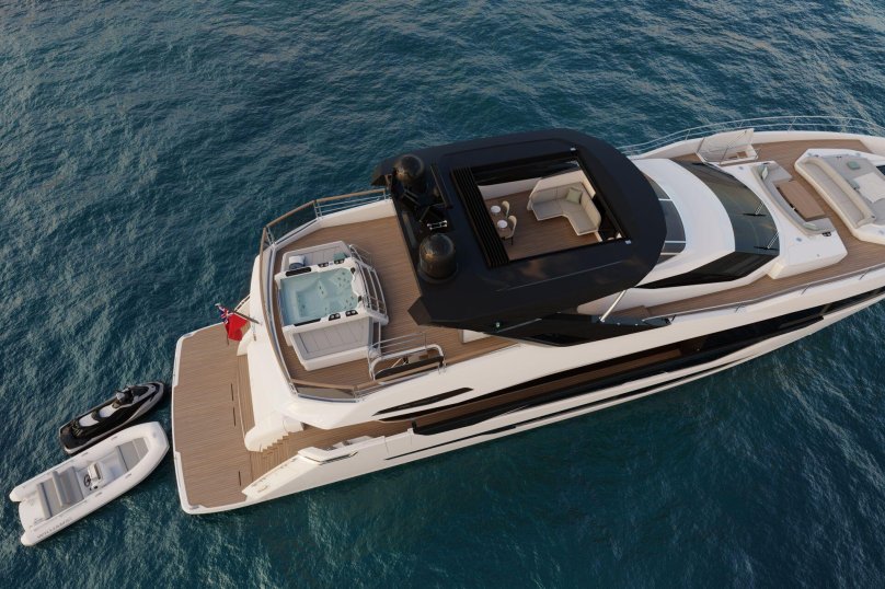 Яхта Sunseeker 155