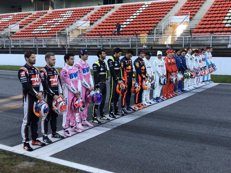 Гонщики формулы 1 на ф