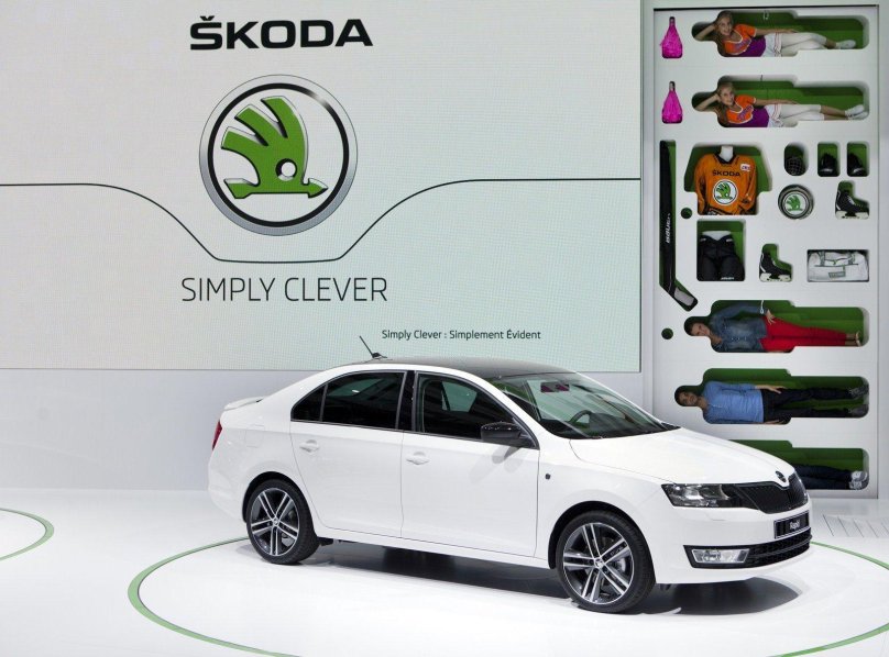Skoda Rapid логотип