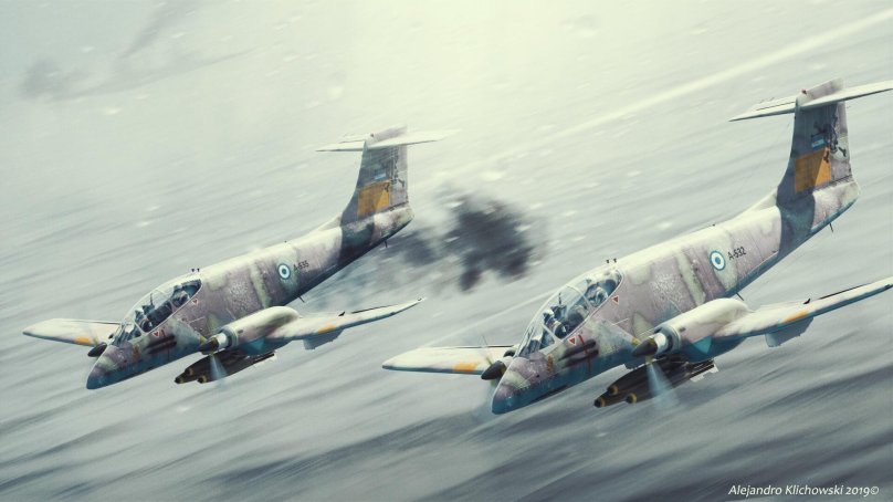 Штурмовик IA-58 Pucara