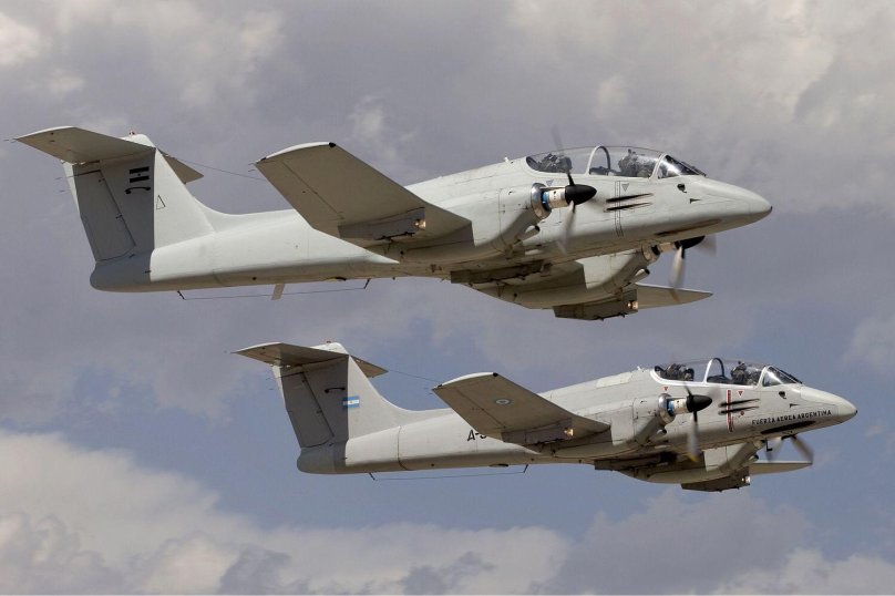 Аргентинский Штурмовик FMA IA.58 Pucara