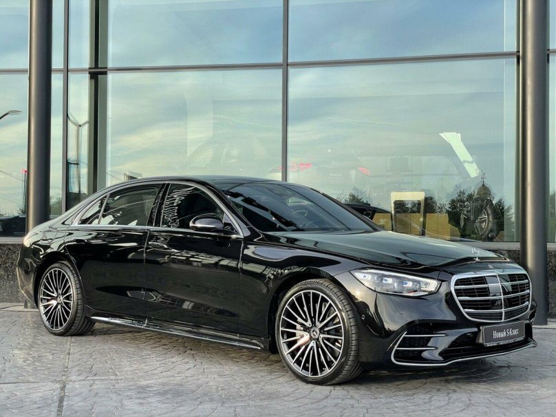Мерседес s 223 черный