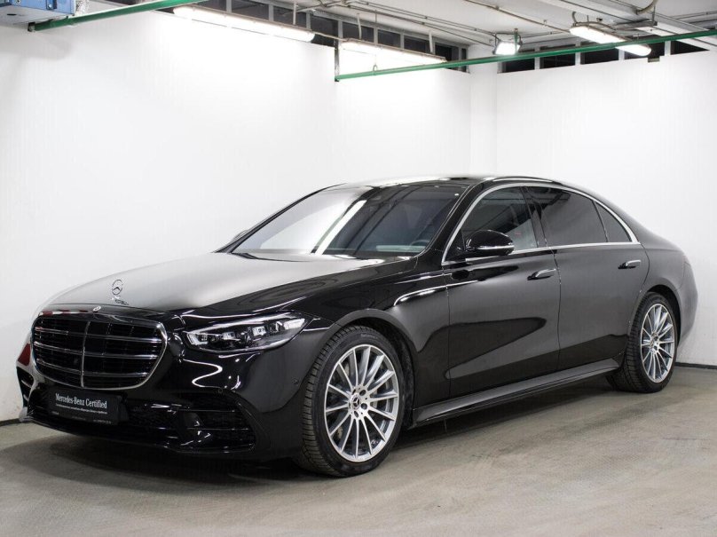 Mercedes s class w223 черный