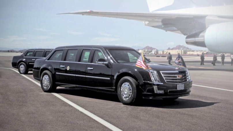 Кадиллак лимузин президента США