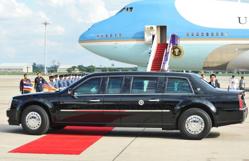 Кадиллак лимузин президента США